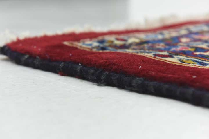 9' 10 x 12' 10 Hand Knotted Kashan Persian Wool Rug