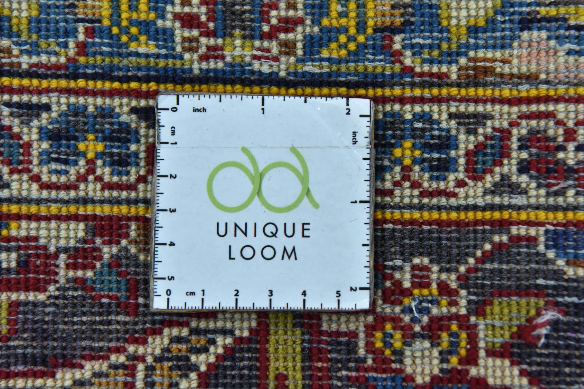 9' 10 x 13' 2 Hand Knotted Kashan Persian Wool Rug