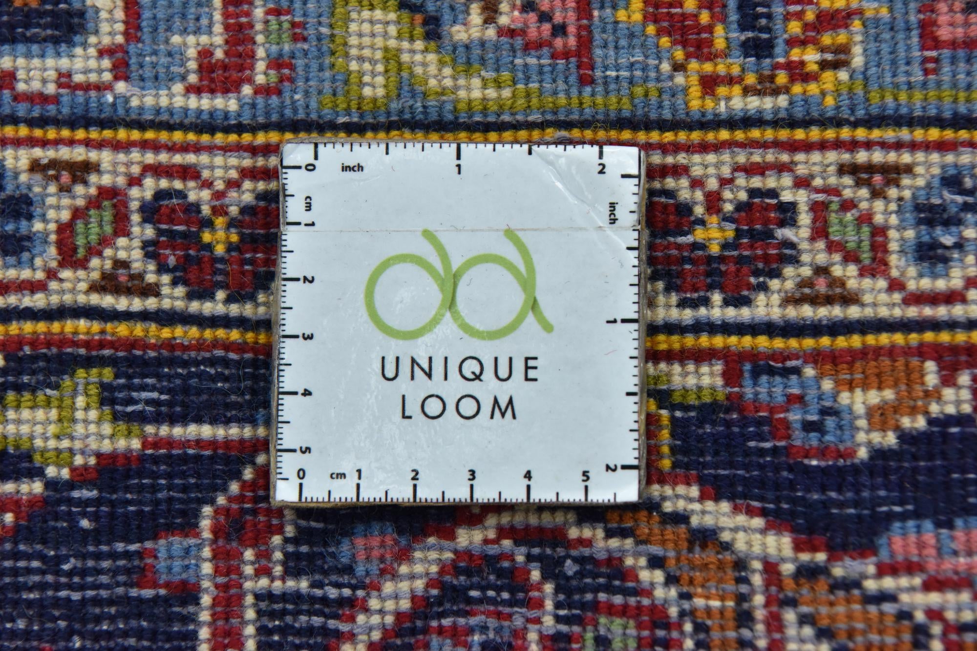 9' 9 x 13' 3 Hand Knotted Kashan Persian Wool Rug