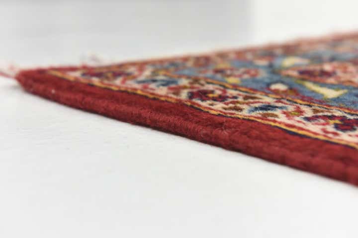 9' 6 x 13' 2 Hand Knotted Kashan Persian Wool Rug
