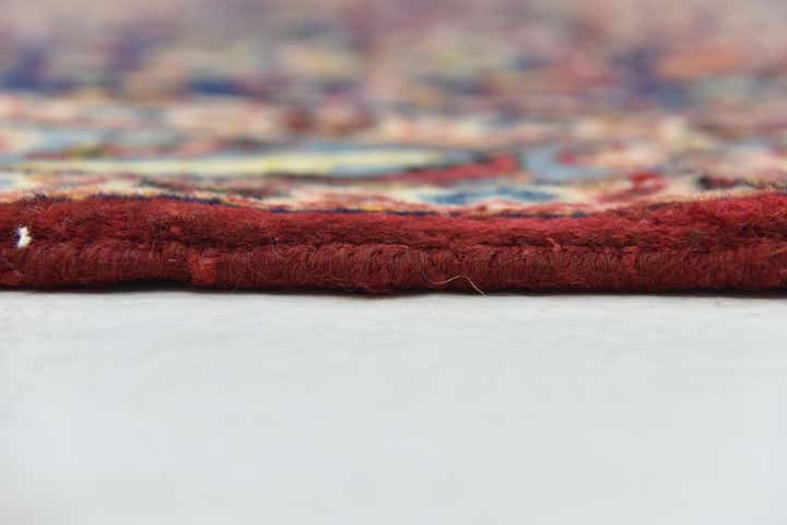 9' 7 x 13' 2 Hand Knotted Kashan Persian Wool Rug