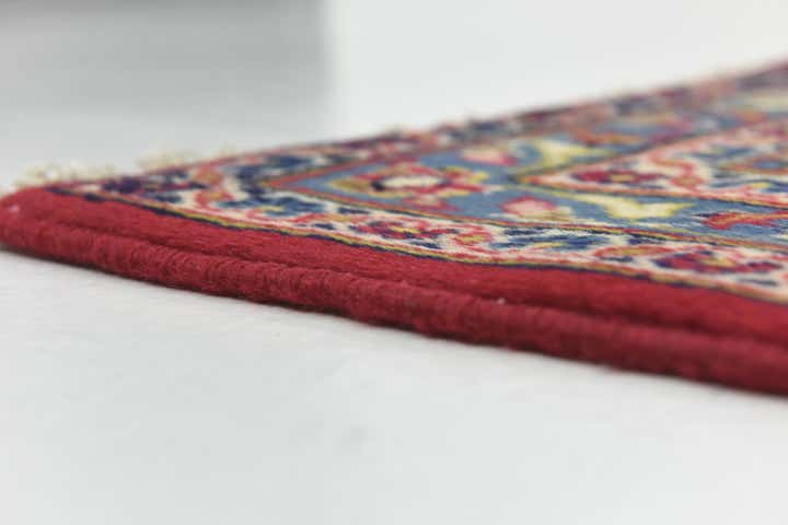 9' 9 x 13' Hand Knotted Kashan Persian Wool Rug