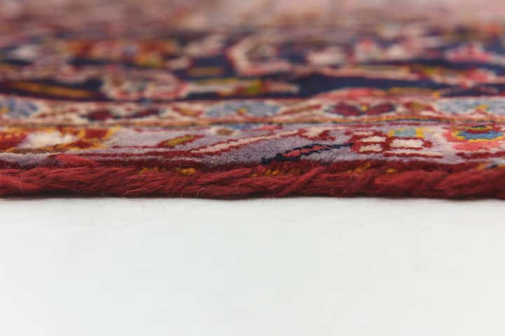 9' 4 x 13' 4 Hand Knotted Kashan Persian Wool Rug