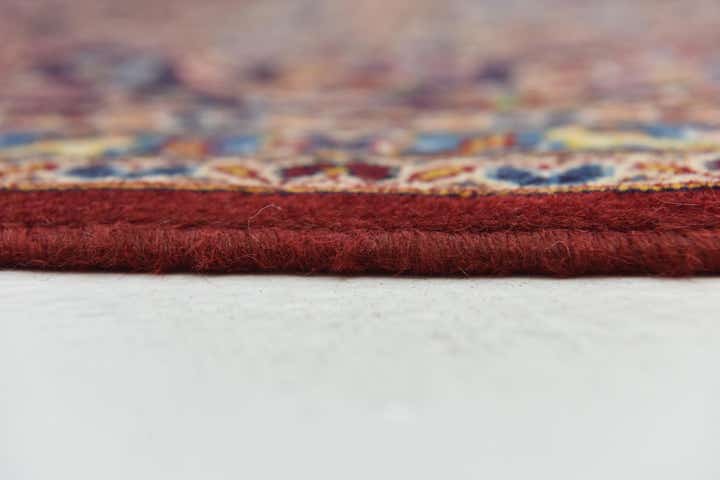 9' 7 x 13' 2 Hand Knotted Kashan Persian Wool Rug