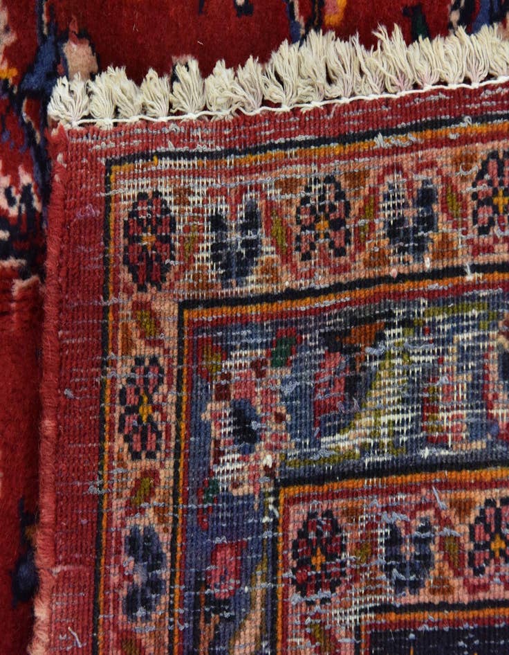 Detail image of 10' 2 x 12' Hand Knotted Kashan Persian Wool Rug