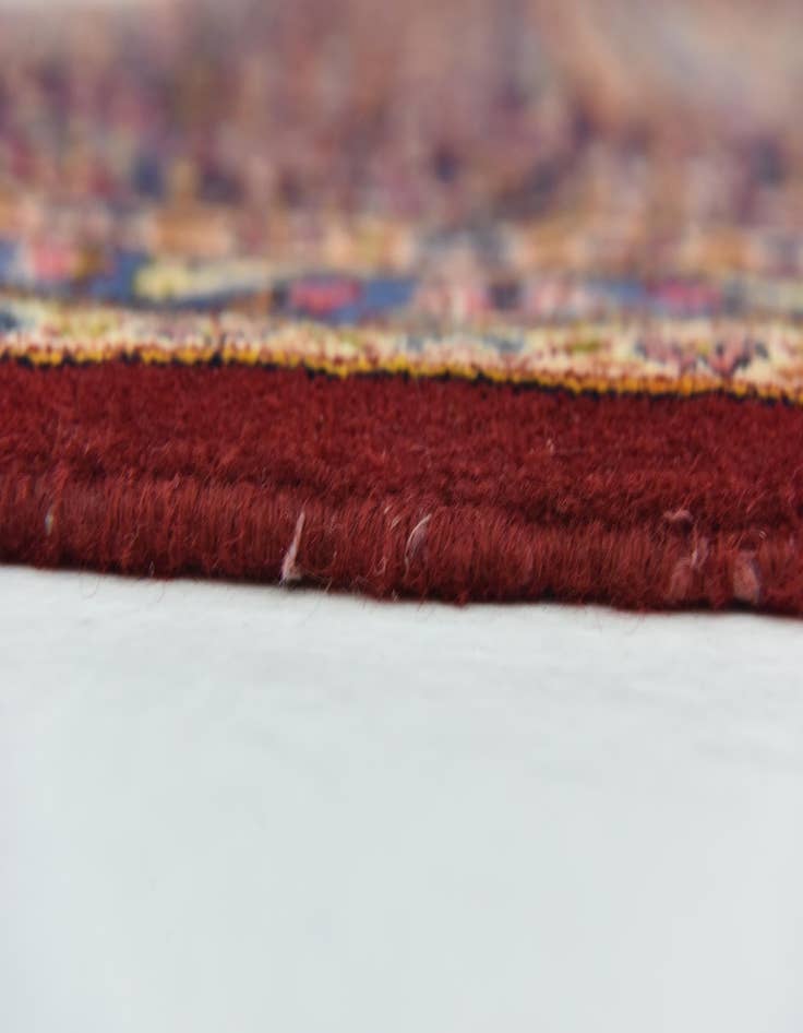 Detail image of 10' 2 x 12' Hand Knotted Kashan Persian Wool Rug