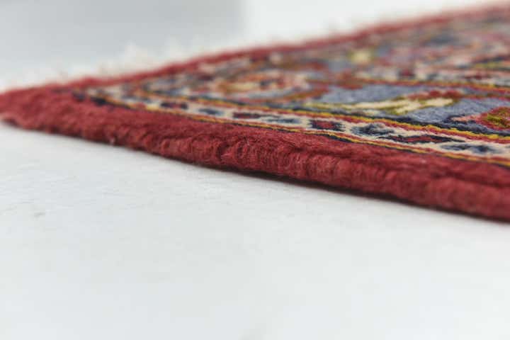 9' 9 x 12' 10 Hand Knotted Kashan Persian Wool Rug