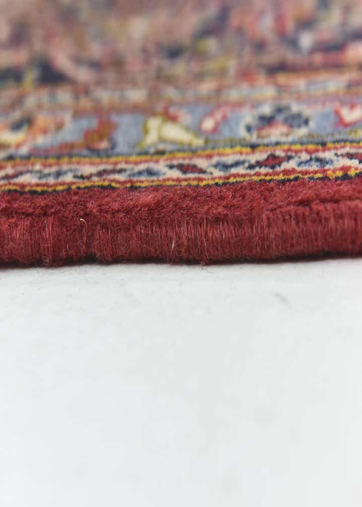 9' 9 x 12' 10 Hand Knotted Kashan Persian Wool Rug