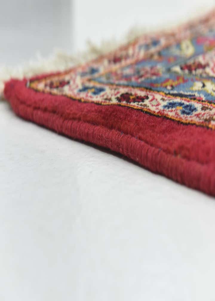 9' 9 x 13' 2 Hand Knotted Kashan Persian Wool Rug