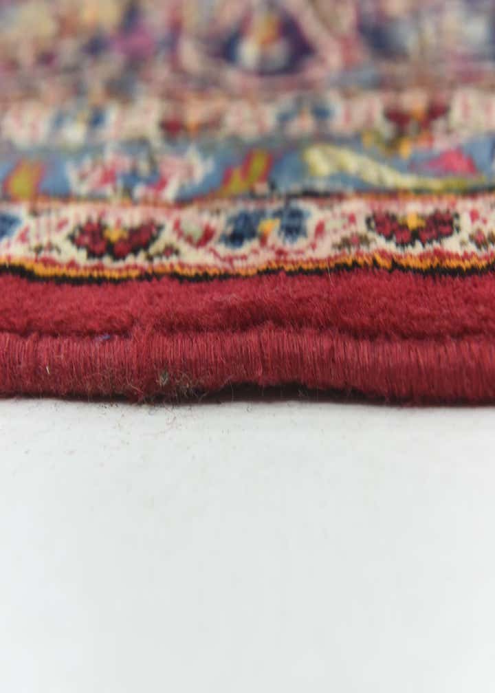 9' 9 x 13' 2 Hand Knotted Kashan Persian Wool Rug