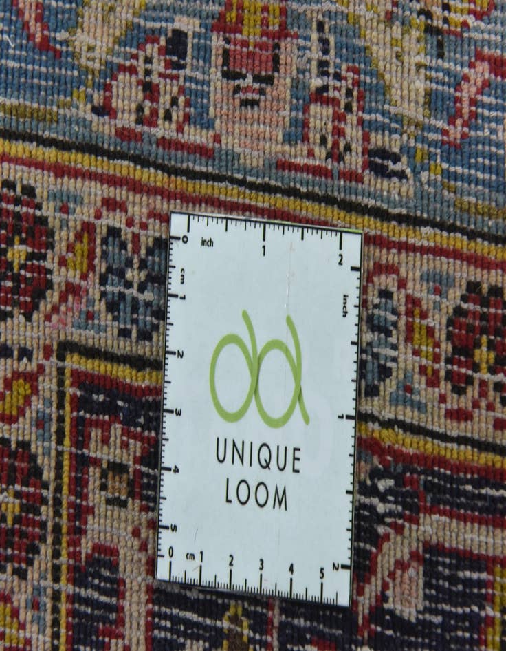 Detail image of 9' 9 x 15'  Hand Knotted Kashan Persian Wool Rug