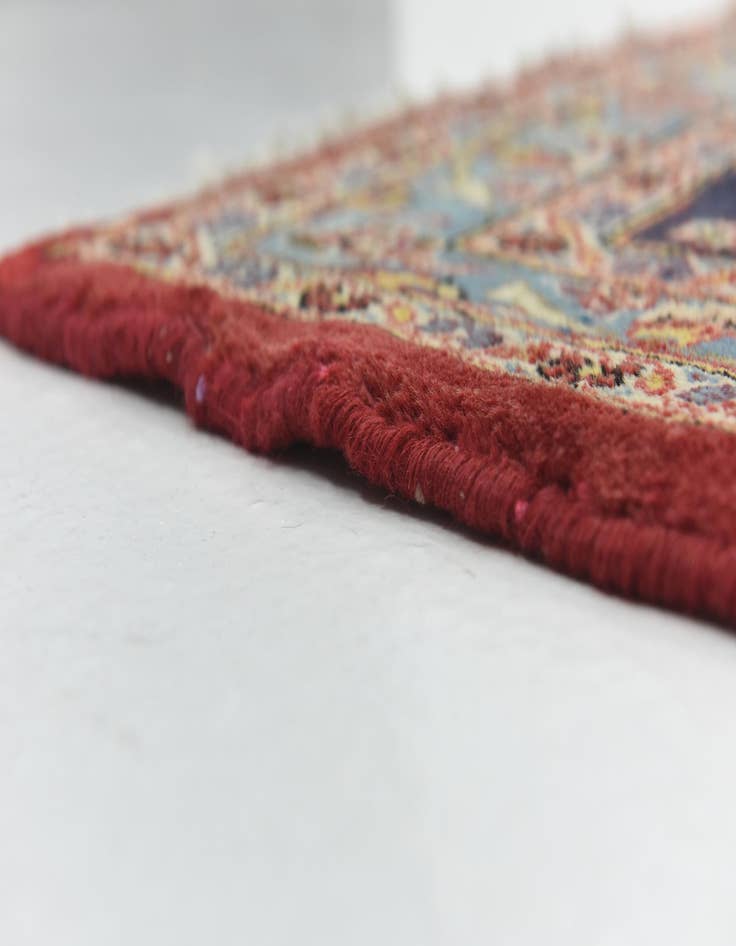 Detail image of 9' 9 x 15'  Hand Knotted Kashan Persian Wool Rug