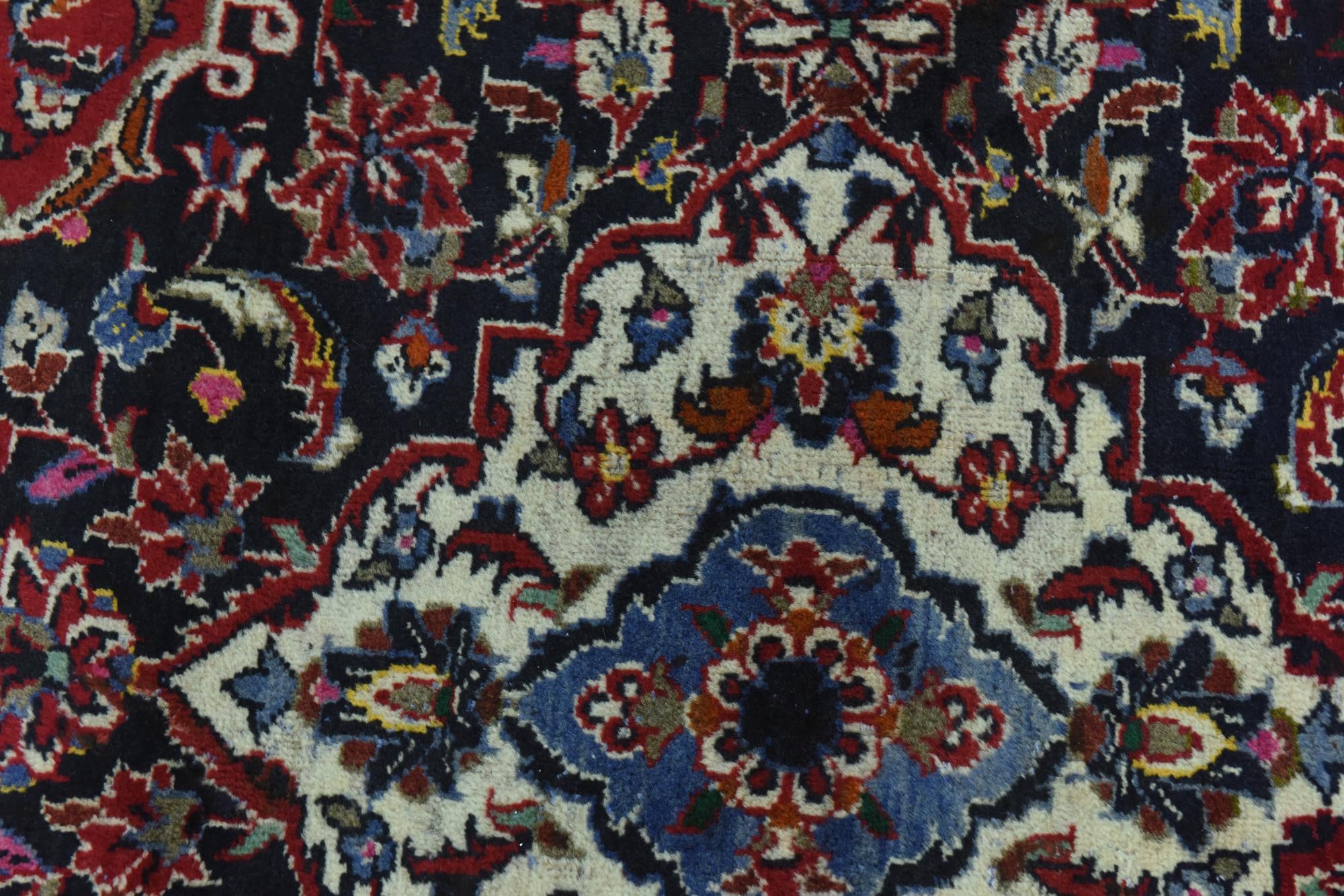 290cm x 395cm anudado a mano Kashan Alfombra Persa Lana