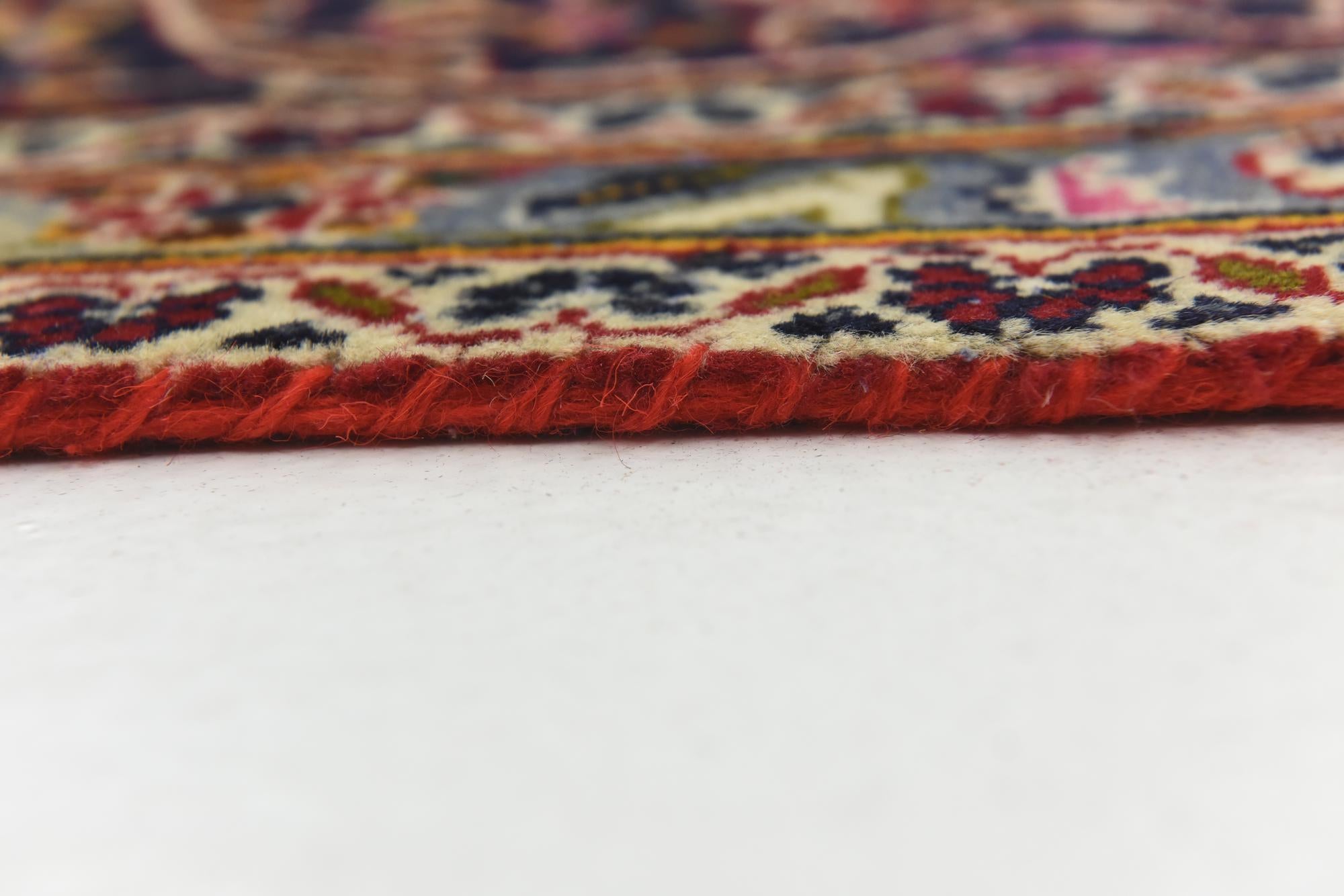 290cm x 395cm anudado a mano Kashan Alfombra Persa Lana