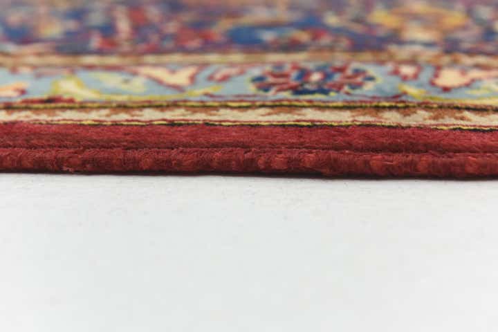 9' 8 x 13' Hand Knotted Kashan Persian Wool Rug