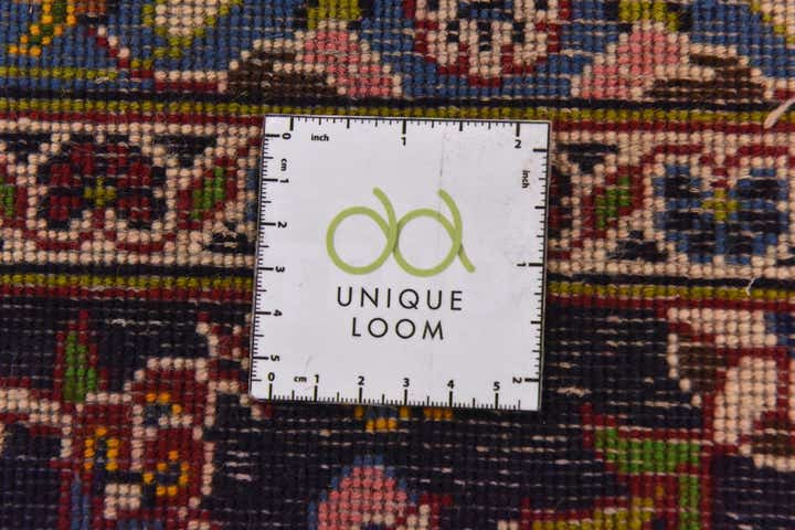 10' x 12' 9 Hand Knotted Kashan Persian Wool Rug