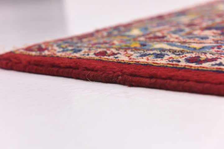 10' x 12' 9 Hand Knotted Kashan Persian Wool Rug