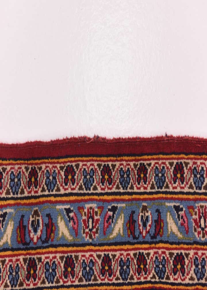 9' 9 x 13' 3 Hand Knotted Kashan Persian Wool Rug