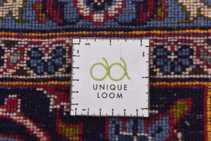 9' 9 x 13' 3 Hand Knotted Kashan Persian Wool Rug