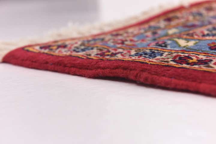 9' 9 x 13' 3 Hand Knotted Kashan Persian Wool Rug