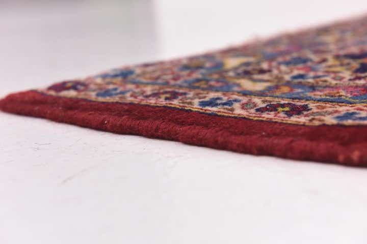 9' 9 x 14' Hand Knotted Kashan Persian Wool Rug