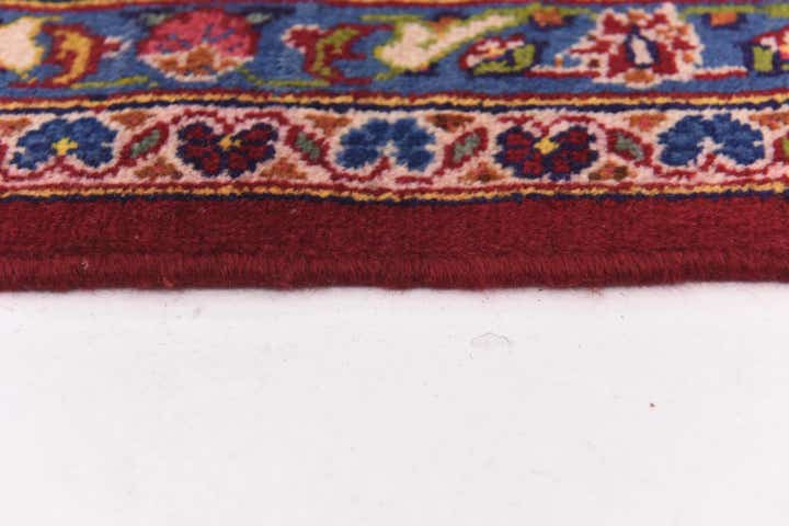 9' 9 x 14' Hand Knotted Kashan Persian Wool Rug