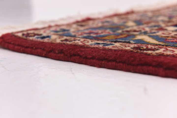 9' 9 x 13' Hand Knotted Kashan Persian Wool Rug