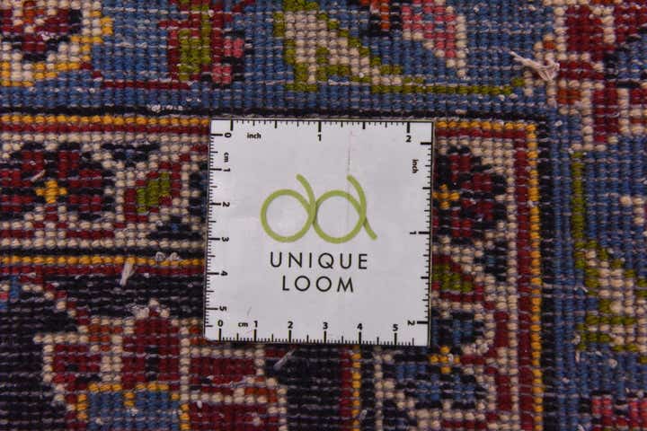 9' 7 x 13' 5 Hand Knotted Kashan Persian Wool Rug