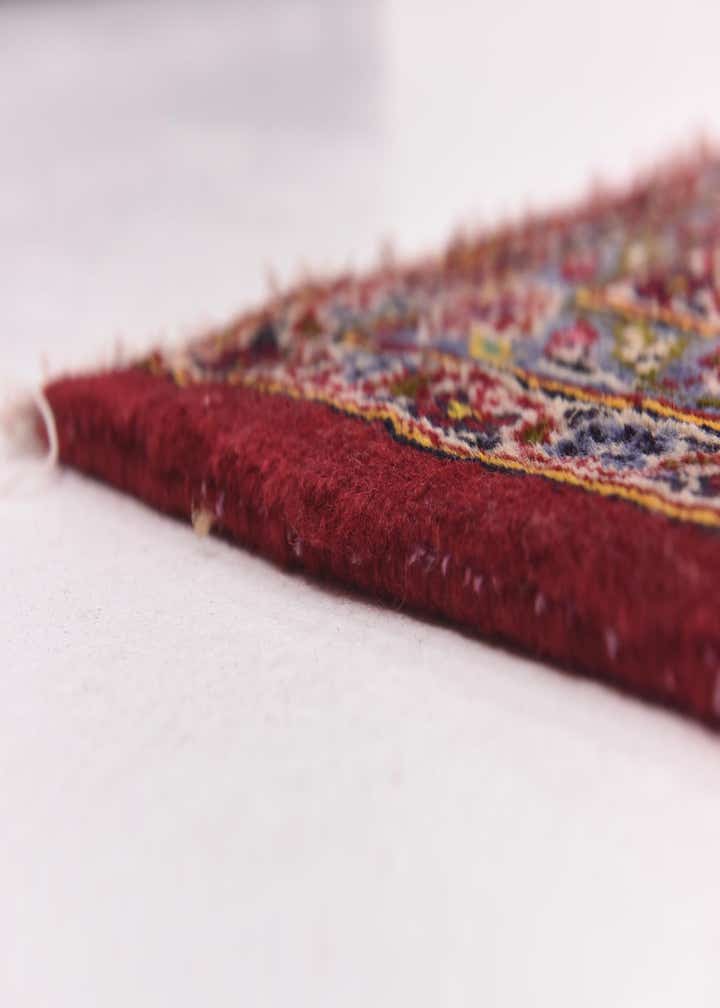 10' x 12' 8 Hand Knotted Kashan Persian Wool Rug