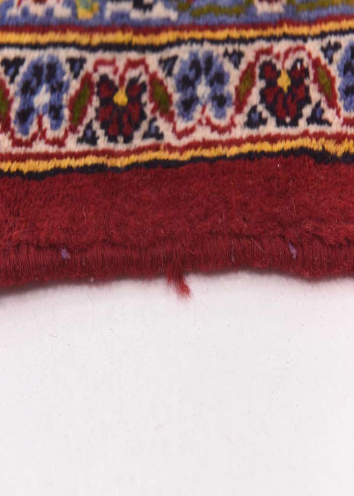 10' x 12' 8 Hand Knotted Kashan Persian Wool Rug
