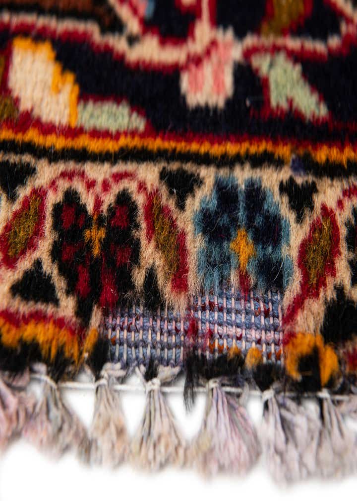 8' 10 x 12' 6 Hand Knotted Kashan Persian Wool Rug