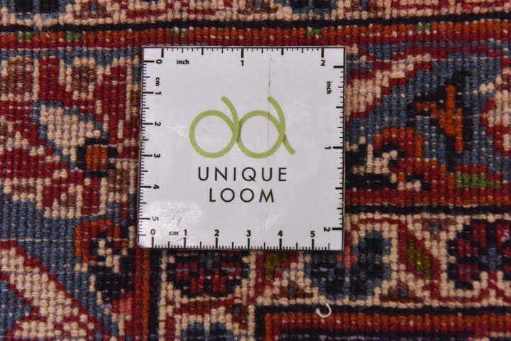 9' 9 x 12' 6 Hand Knotted Kashan Persian Wool Rug