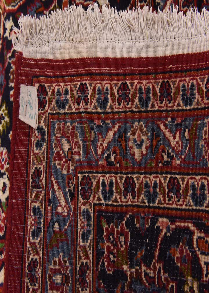 9' 9 x 12' 6 Hand Knotted Kashan Persian Wool Rug