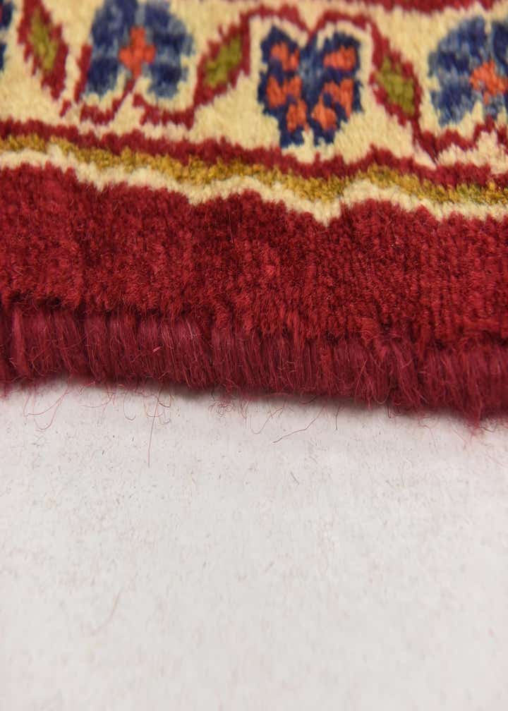 9' 6 x 13' Hand Knotted Kashan Persian Wool Rug