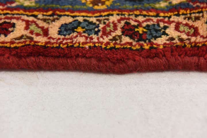 9' 6 x 12' 10 Hand Knotted Kashan Persian Wool Rug