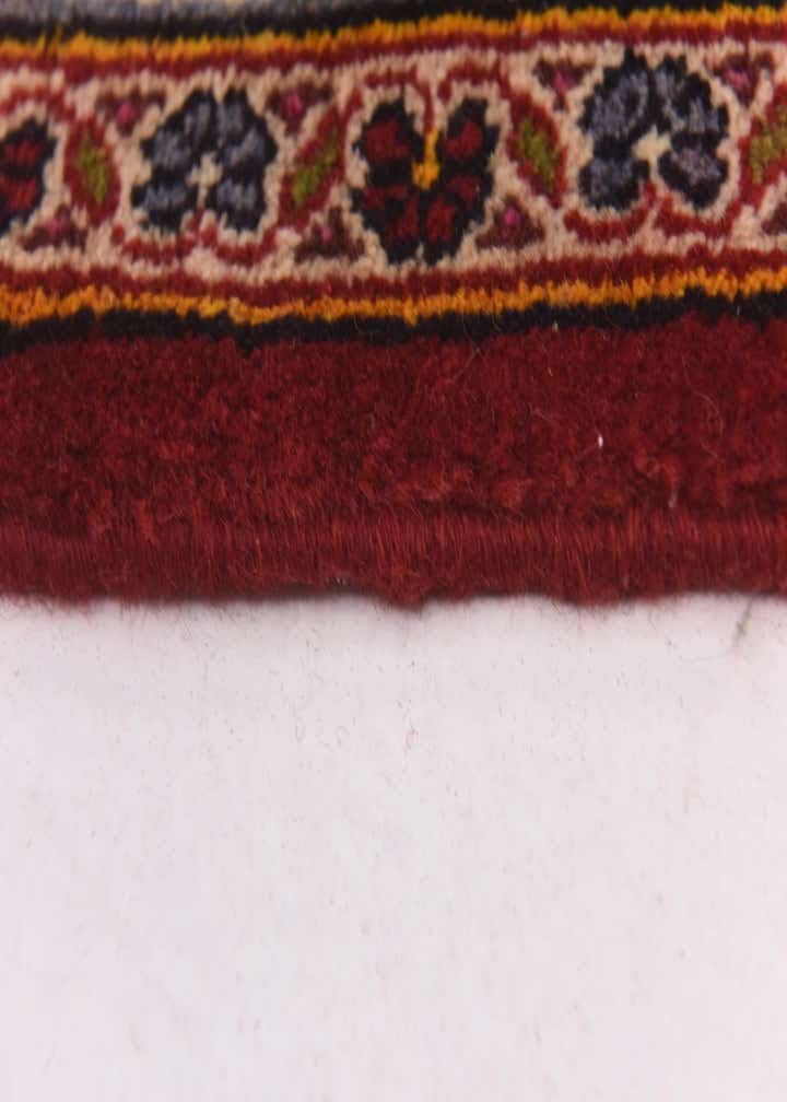 9' 7 x 13' 9 Hand Knotted Kashan Persian Wool Rug
