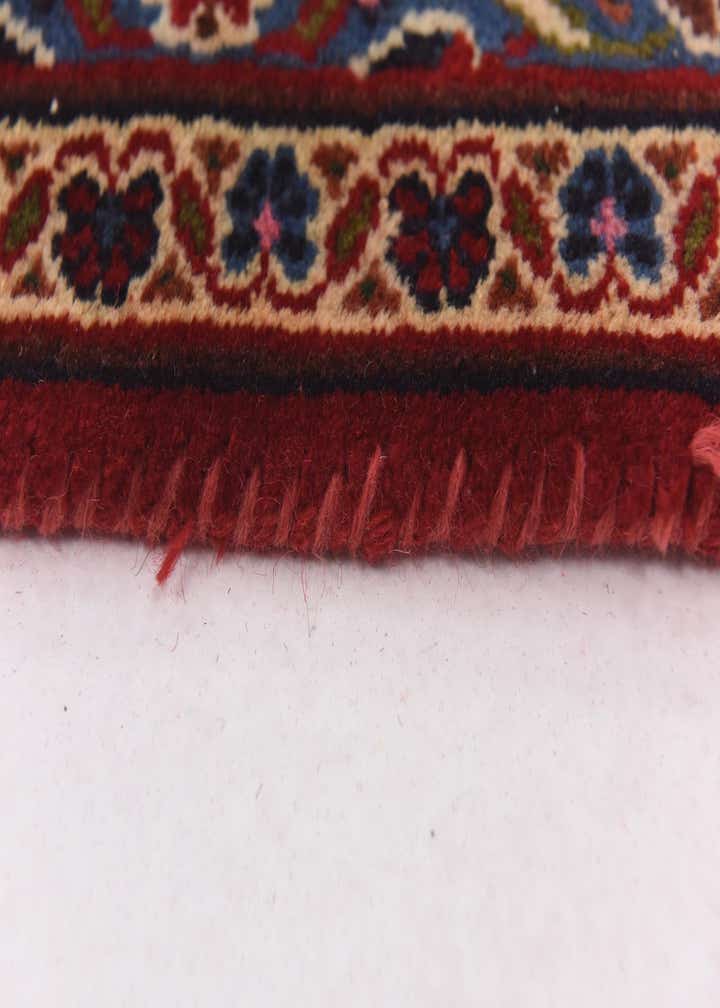 9' 6 x 13' Hand Knotted Kashan Persian Wool Rug