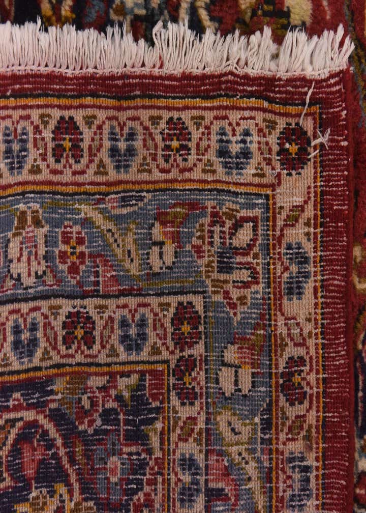 9' 9 x 13' 2 Hand Knotted Kashan Persian Wool Rug