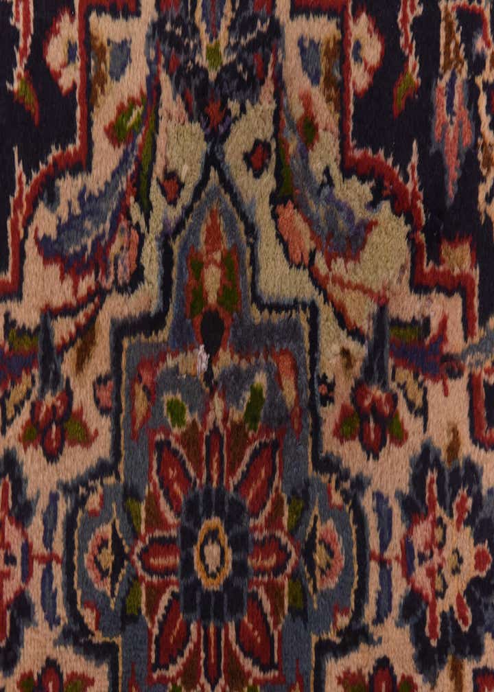 9' 9 x 13' 4 Hand Knotted Kashan Persian Wool Rug