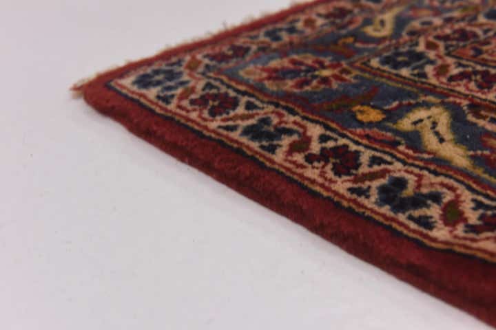 9' 9 x 13' 4 Hand Knotted Kashan Persian Wool Rug