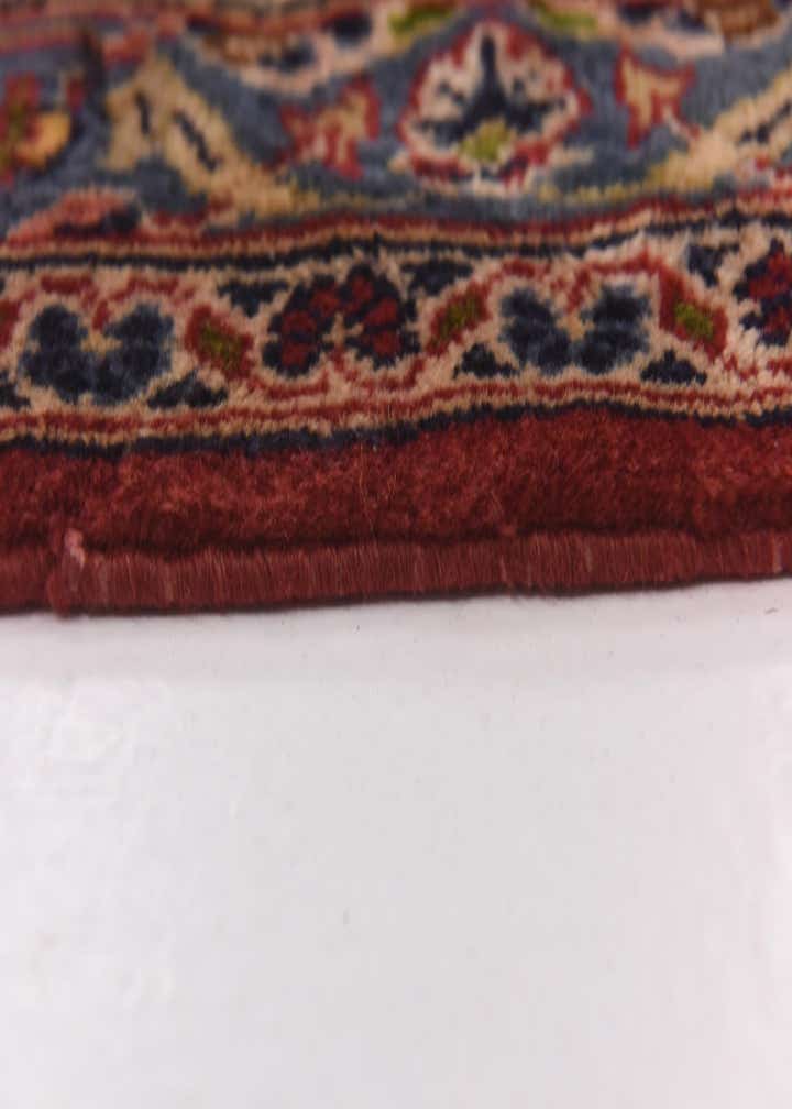 9' 9 x 13' 4 Hand Knotted Kashan Persian Wool Rug