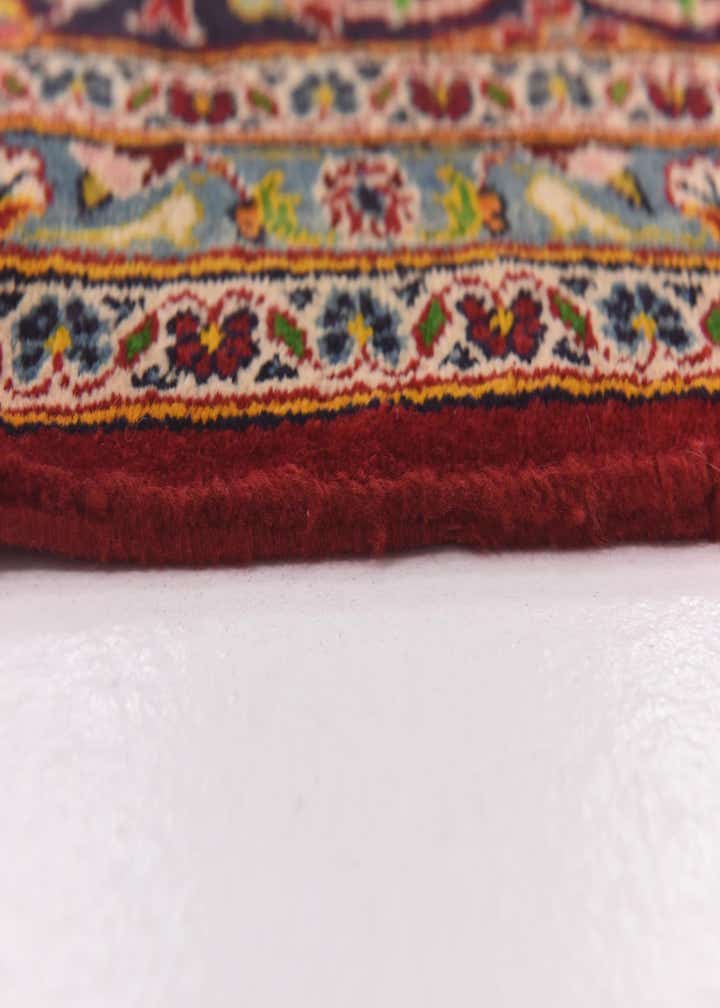 10' x 13' 2 Hand Knotted Kashan Persian Wool Rug