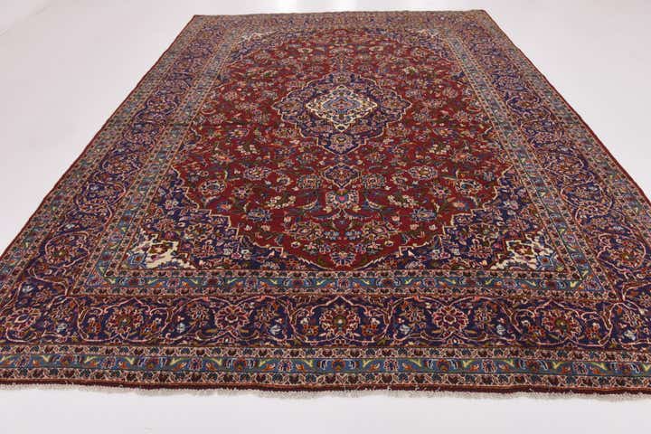 295cm x 410cm Handgeknüpft Kashan Persisch Wolle Teppich