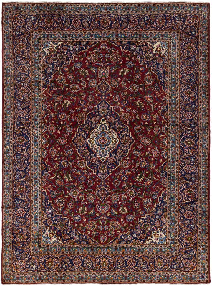295cm x 410cm Handgeknüpft Kashan Persisch Wolle Teppich