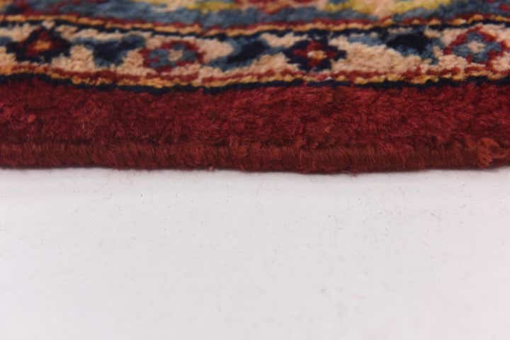 9' 10 x 12' 9 Hand Knotted Kashan Persian Wool Rug