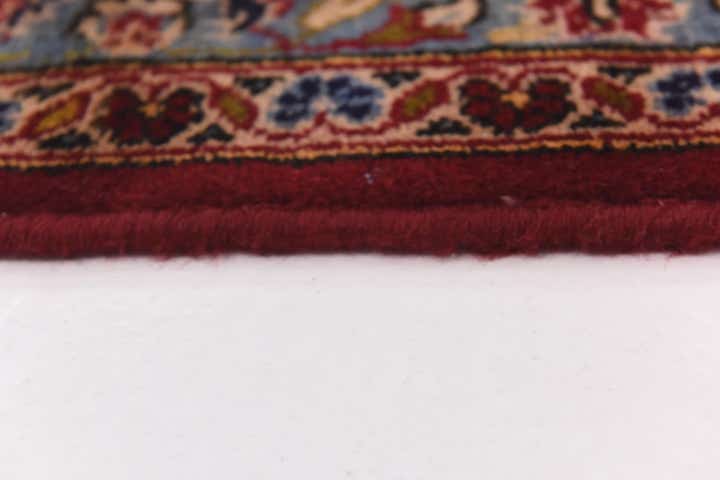 9' 9 x 12' 9 Hand Knotted Kashan Persian Wool Rug