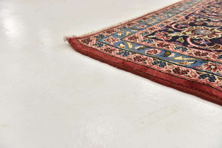 9' 9 x 13' 3 Hand Knotted Kashan Persian Wool Rug
