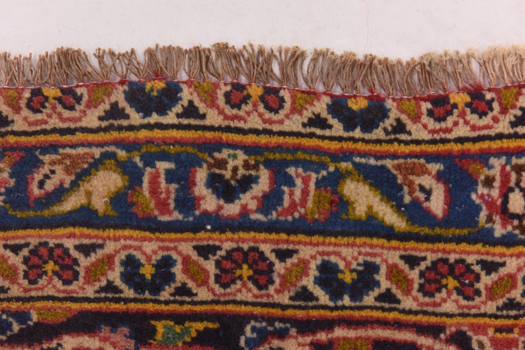 305cm x 385cm anudado a mano Kashan Alfombra Persa Lana