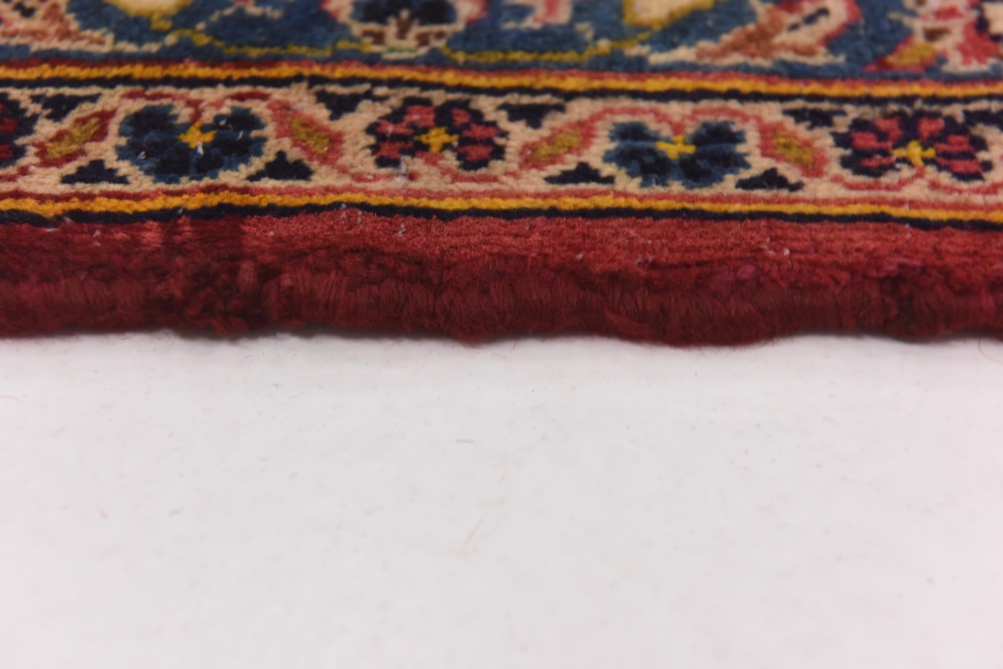 305cm x 385cm anudado a mano Kashan Alfombra Persa Lana
