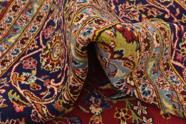 295cm x 400cm anudado a mano Kashan Alfombra Persa Lana